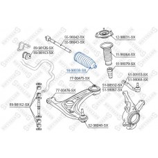 14-98038-SX STELLOX Пильник рульове управління