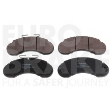 5502223320 EUROBRAKE Комплект гальмівних колодок дисковий гальм