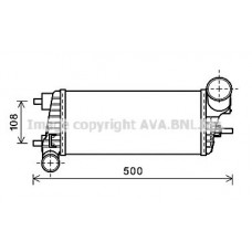 FDA4471 AVA QUALITY COOLING Интеркулер