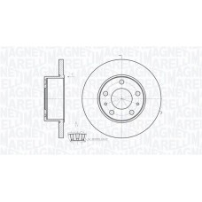 361302040255 MAGNETI MARELLI Гальмівний диск