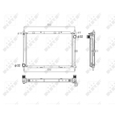 WG1722577 WILMINK GROUP Радіатор охолодження двигуна
