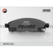 BP43184 FENOX КомплеК т гальмівних колодок, дискове гальмо