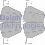 LP2210 DELPHI Комплект гальмівних колодок дисковий гальм