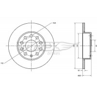 TX 70-79 TOMEX Brakes Гальмівний диск