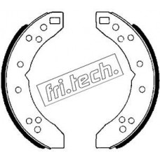 1118.233 fri.tech. Комплект гальмівних колодок