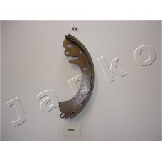 55512 JAPKO Комплект гальмівних колодок