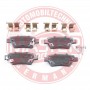 13046057542N-SET-MS MASTER-SPORT GERMANY Комплект гальмівних колодок дисковий гальм