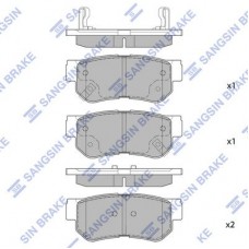SP1117 Hi-Q Комплект гальмівних колодок дисковий гальм