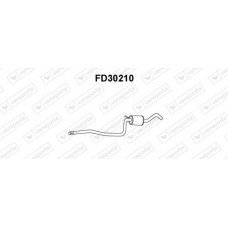 FD30210 VENEPORTE Предглушник вихлопних газів