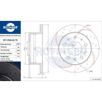 RT 1763-GL T5 ROTINGER Гальмівний диск