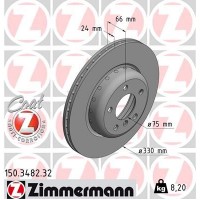 150.3482.32 ZIMMERMANN Гальмівний диск