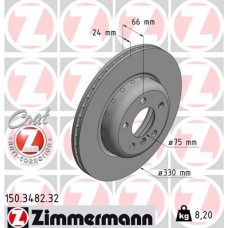 150.3482.32 ZIMMERMANN Гальмівний диск