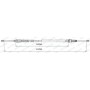 FHB432414 FERODO Тросик, cтояночный тормоз