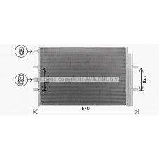 FD5675D AVA QUALITY COOLING Конденсатор кондиціонера