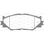 BPA1201.00 OPEN PARTS КомплеК т гальмівних колодок, дискове гальмо