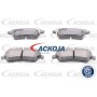 A38-0149 ACKOJA Комплект гальмівних колодок дисковий гальм