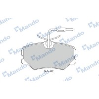 MBF015082 MANDO КомплеК т гальмівних колодок, дискове гальмо