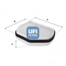 53.007.00 UFI Фільтр повітря у внутрішньому просторі