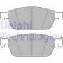 LP2495 DELPHI Комплект гальмівних колодок дисковий гальм