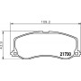 8DB 355 029-471 HELLA Комплект гальмівних колодок дисковий гальм