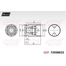 72930022 MAXTECH Поршень корпус скоби гальма