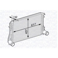 351319202840 MAGNETI MARELLI Интеркулер