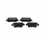 KBP-2014 KAVO PARTS Комплект гальмівних колодок дисковий гальм