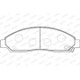WBP24370A WAGNER Комплект гальмівних колодок дисковий гальм