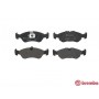 P 59 017 BREMBO Комплект гальмівних колодок дисковий гальм