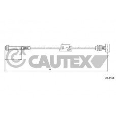 761431 CAUTEX Тросик, cтояночный тормоз
