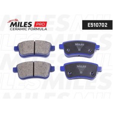 E510702 MILES Комплект гальмівних колодок дисковий гальм