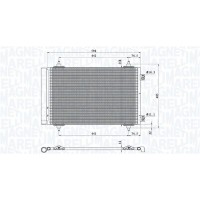 350203710000 MAGNETI MARELLI Конденсатор кондиціонера