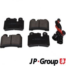 1163707110 JP GROUP Комплект гальмівних колодок дисковий гальм