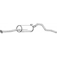 287-405 BOSAL Глушник вихлопних газів кінцевий