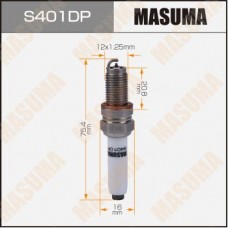 S401DP MASUMA Свічка запалювання