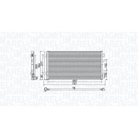 350203762000 MAGNETI MARELLI Конденсатор кондиціонера