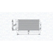 350203762000 MAGNETI MARELLI Конденсатор кондиціонера
