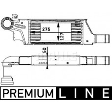 CI 61 000P MAHLE Интеркулер