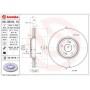 09.9818.11 BREMBO Гальмівний диск