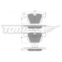 TX 15-24 TOMEX Brakes КомплеК т гальмівних колодок, дискове гальмо