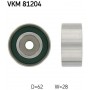VKM 81204 SKF Паразитный / Ведущий ролик, Зубчастий ремінь