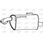 P9049 FENNO Глушник вихлопних газів кінцевий