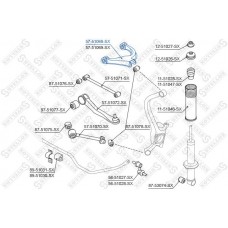 57-51068-SX STELLOX Ричаг незалежної підвіски колеса, подвеска колеса