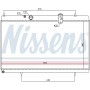 61271 NISSENS Радіатор охолодження двигуна