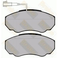 PA1285 Brake ENGINEERING Комплект гальмівних колодок дисковий гальм