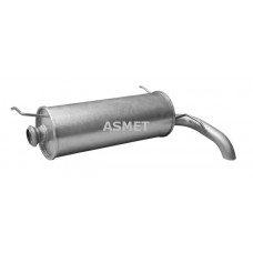 09.002 ASMET Глушник вихлопних газів кінцевий