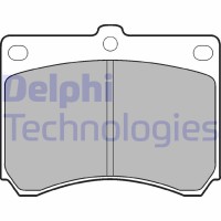 LP935 DELPHI Комплект гальмівних колодок дисковий гальм