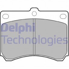LP935 DELPHI Комплект гальмівних колодок дисковий гальм