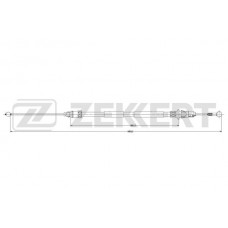 BZ-1099 ZEKKERT Тросик, cтояночный тормоз