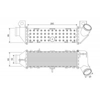 817766 VALEO Интеркулер